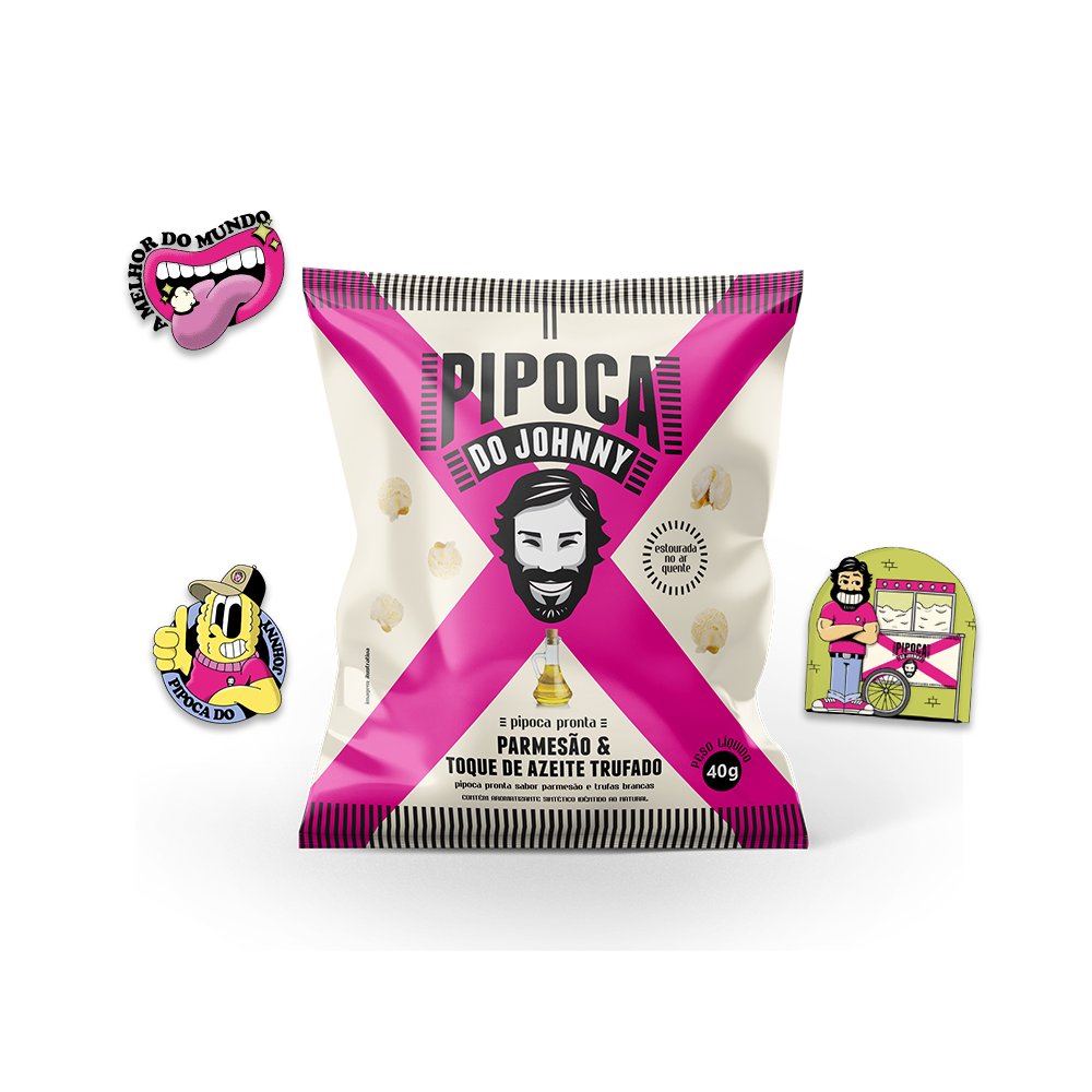 parmesão com toque de azeite trufado