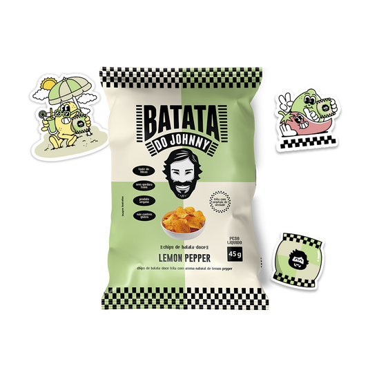 Batata doce com Lemon Pepper