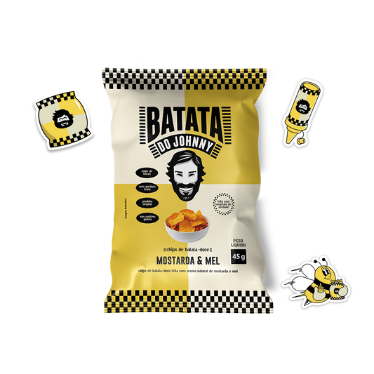 Batata doce com Mostarda e Mel